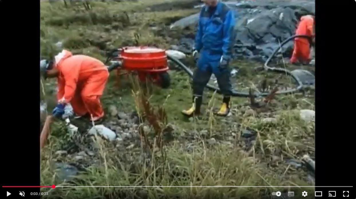 Beach cleaning Rocky terrain - Salarollpump